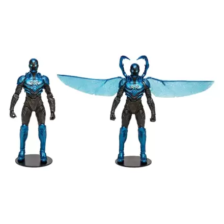 DC Blue Beetle Action Figures 2-Pack Blue Beetle Regular & Battle Mode 18 cm product photo
