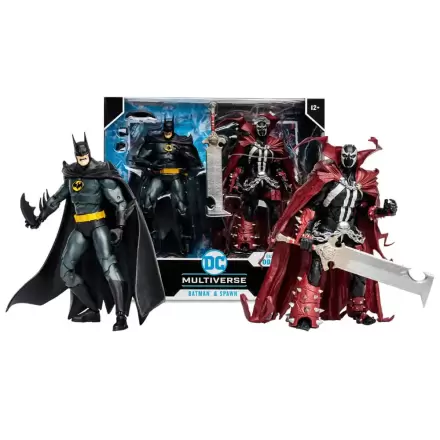 DC Collector Action Figure Pack of 2 Batman & Spawn 18 cm product photo