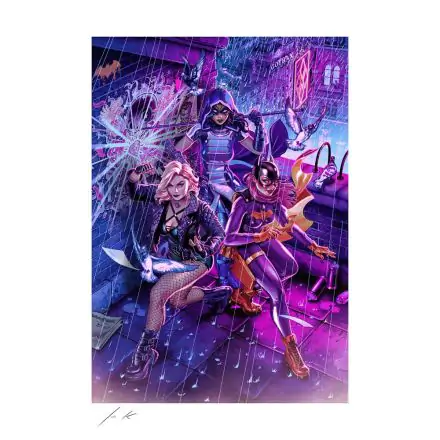 DC Comics Art Print Birds of Prey by John Keaveney 46 x 61 cm - unframed product photo