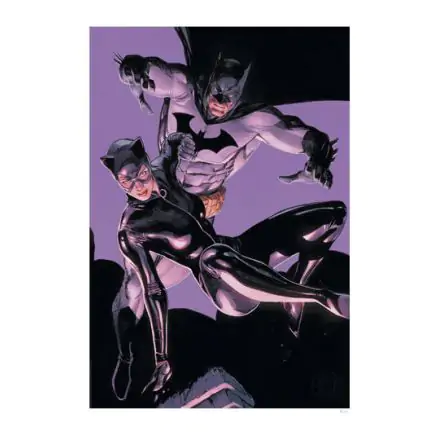 DC Comics Art Print The Bat and The Cat 46 x 61 cm - unframed product photo