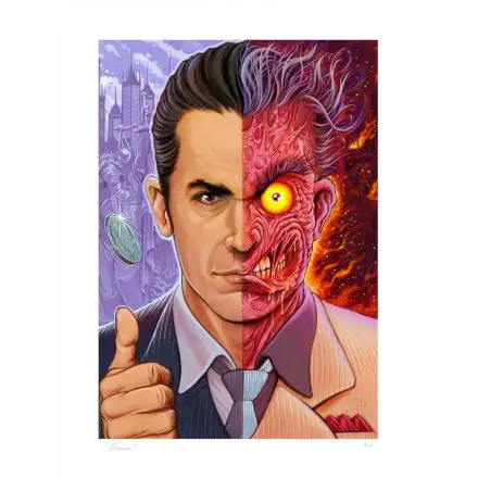 DC Comics Art Print Two-Face 46 x 61 cm - unframed product photo