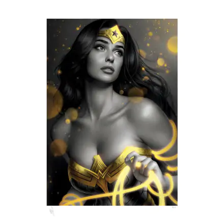 DC Comics Art Print Wonder Woman: Black & Gold 46 x 61 cm - unframed product photo