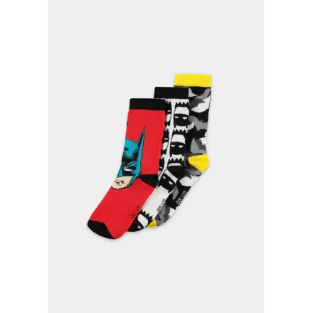 DC Comics Socks 3-Pack Batman 43-46 termékfotója