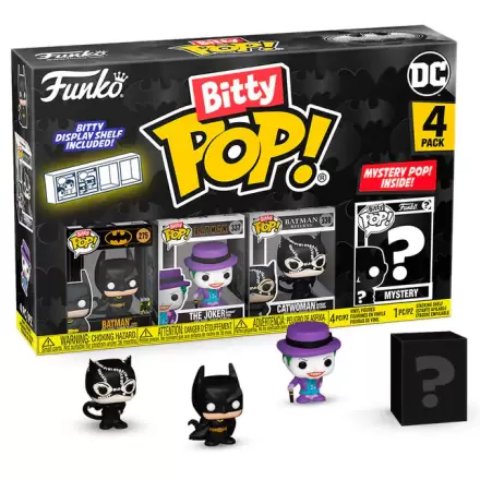 DC Comics Batman 85th Anniversary Bitty Funko POP! Vinyl Figure 4-Pack Batman termékfotója