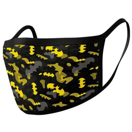 Batman Face Masks 2-Pack Camo Yellow product photo