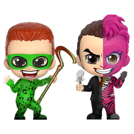 DC Comics Batman Forever The Riddler + Two Face pack figure 10cm product photo