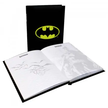 DC Comics Batman logo light notebook product photo