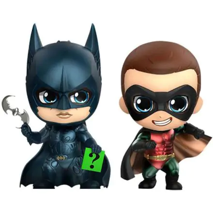 DC Comics Batman Robin + Batman pack figure 10cm product photo