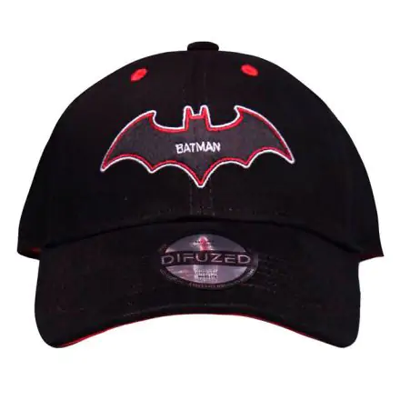 Batman Curved Bill Cap Black & Red product photo