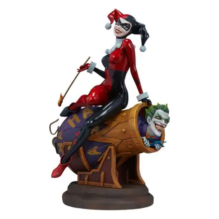 DC Comics Diorama Harley Quinn and The Joker 35 cm product photo