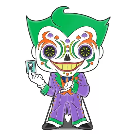 DC Comics DOTD Loungefly POP! Enamel Pin Joker (Glow-in-the-Dark) 10 cm termékfotója