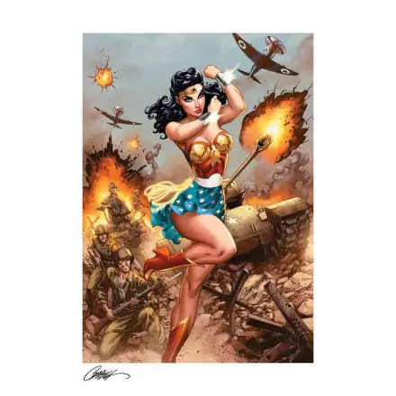 DC Comics Fine Art Print Wonder Woman #750: WWII 46 x 61 cm - unframed product photo