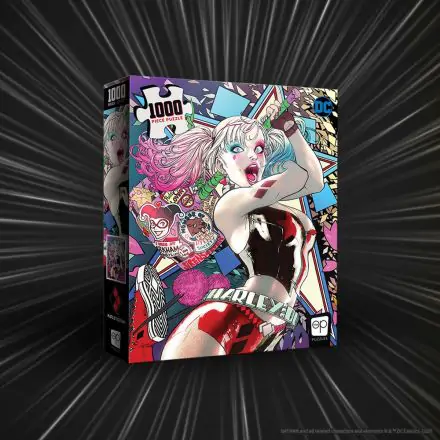 DC Comics Jigsaw Puzzle Harley Quinn Die Laughing (1000 pieces) product photo