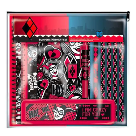 DC Comics Harley Quinn stationery set product photo