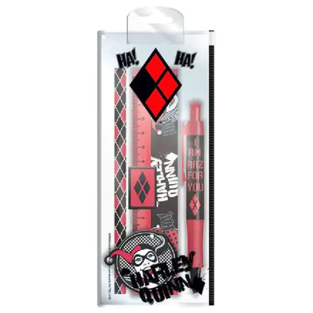 DC Comics Harley Quinn stationery set product photo