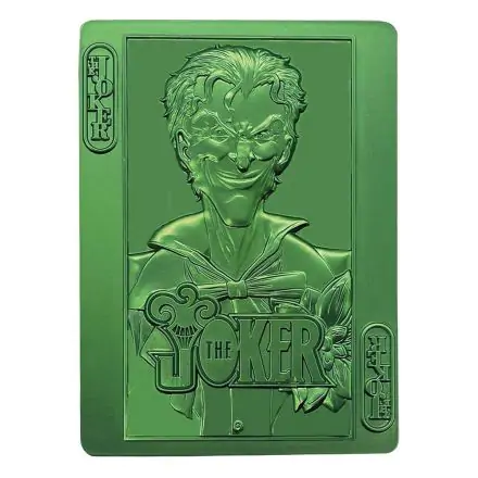 DC Comics Ingot The Joker Playing Card Limited Edition product photo
