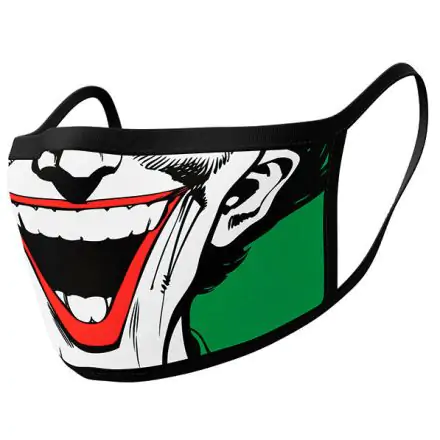 DC Comics Face Masks 2-Pack Joker Face product photo