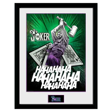 DC Comics Joker Cards Framed Photo product photo