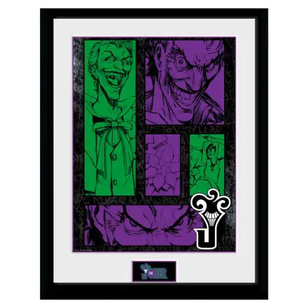 DC Comics Joker Panels Framed Photo product photo