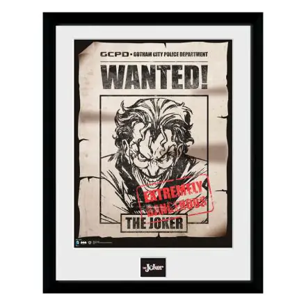 DC Comics Joker Wanted Framed Photo product photo
