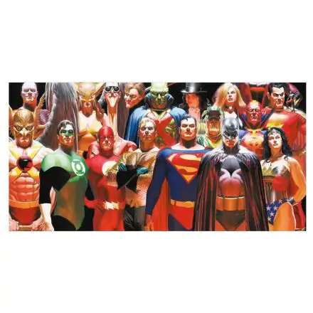 DC Comics Justice League glass poster product photo