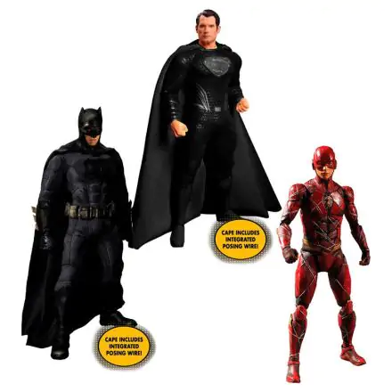 Zack Snyder's Justice League Action Figures 1/12 Deluxe Steel Box Set 15 - 17 cm termékfotója