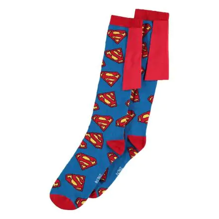DC Comics Knee High Socks Superman Logos 39-42 product photo