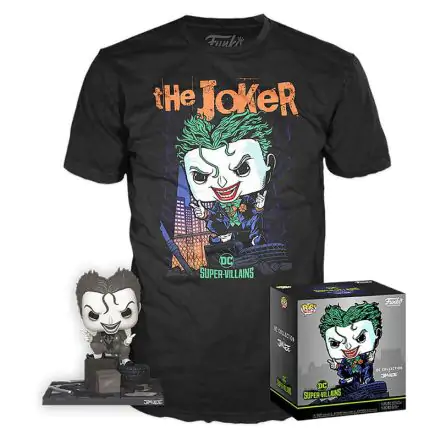 DC Comics figure & tee box Jim Lee Joker termékfotója