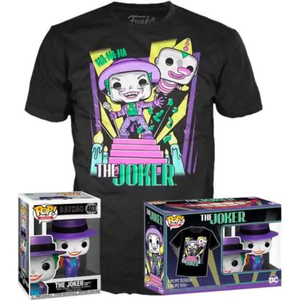 DC Comics Funko POP figure & tee box Batman 89 Joker with Speaker termékfotója