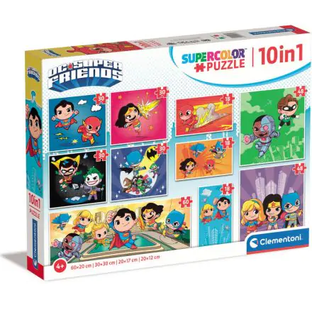 DC Comics puzzle 18+30+48+60pcs termékfotója