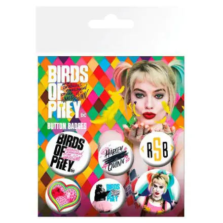 DC Comics Birds of Prey badge pack product photo