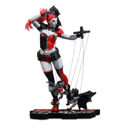 DC Comics Red, White & Black Statue 1/10 Harley Quinn by Emanuela Lupacchino 18 cm product photo