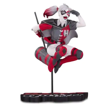DC Comics Red, White & Black Statue Harley Quinn by Guillem March 18 cm product photo
