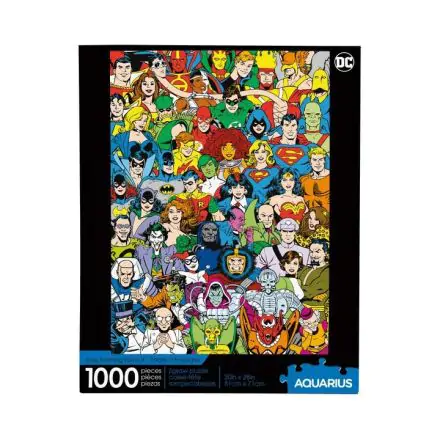 DC Comics Jigsaw Puzzle Retro Cast (1000 pieces) termékfotója