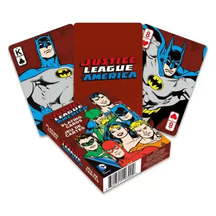 DC Comics Playing Cards Retro Justice League product photo