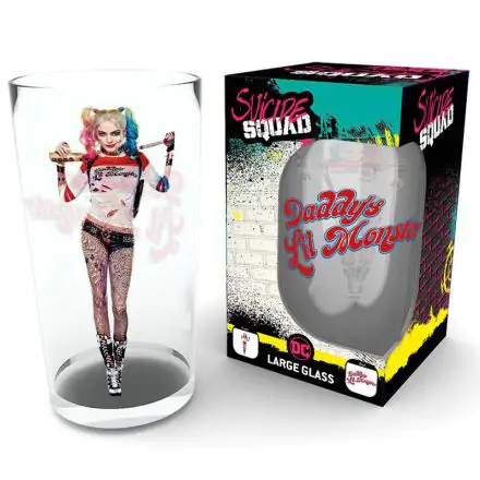 DC Comics Suicide Squad Harley Quinn pint glass product photo