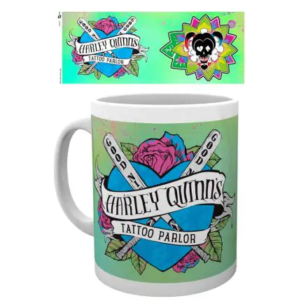 DC Comics Suicide Squad Harley Quinn Tattoo Parlou mug product photo