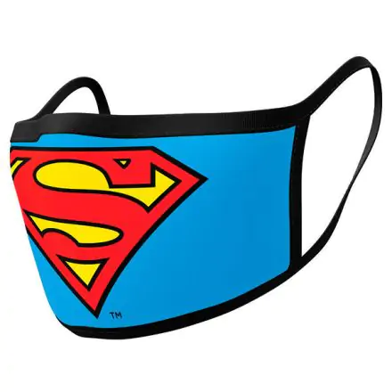 Superman Face Masks 2-Pack Logo product photo