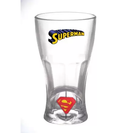 DC Comics Glass Superman Rotating 3D Logo termékfotója