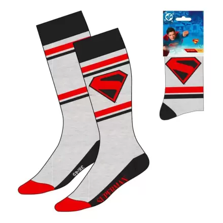 DC Comics Socks Superman Logo Grey 38-45 product photo