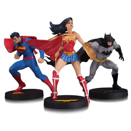 DC Designer Series Statue 3-Pack Trinity by Jim Lee 18 cm product photo