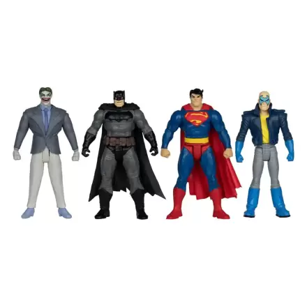 DC Direct Page Punchers Action Figure 4-Pack Batman & Son of Batman & Superman & Joker 7 cm product photo