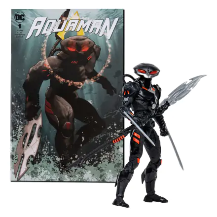 DC Direct Page Punchers Action Figure Black Manta (Aquaman) 18 cm termékfotója