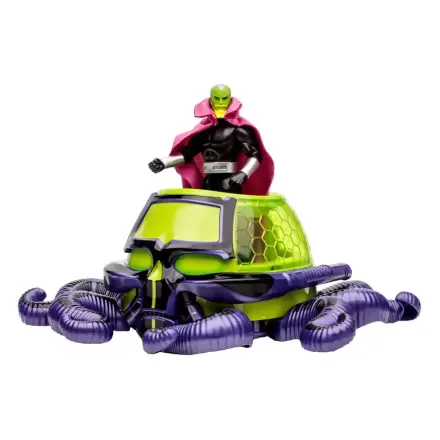 DC Direct Super Powers Action Figure with Vehicles Brainiac with Skull Ship (Gold Label) 12 cm product photo