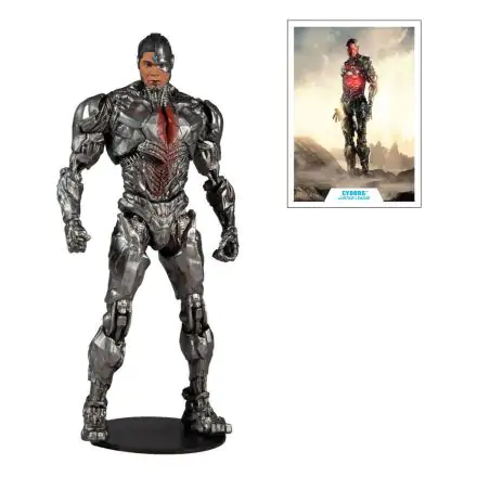 DC Justice League Movie Action Figure Cyborg 18 cm product photo