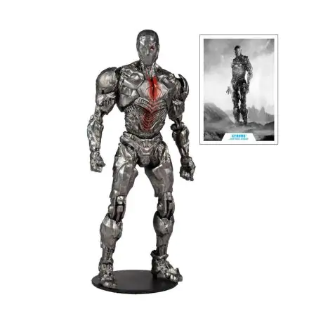 DC Justice League Movie Action Figure Cyborg (Helmet) 18 cm product photo
