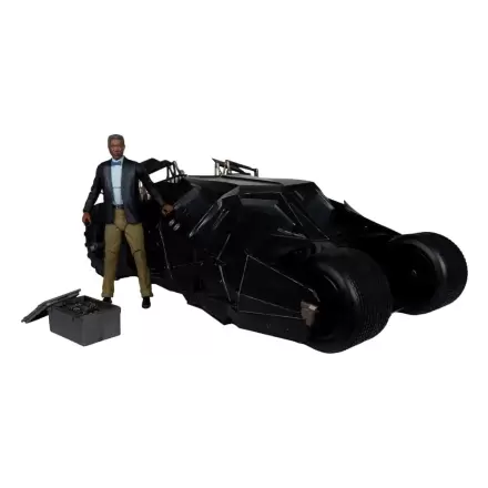 DC Multiverse Vehicle Tumbler with Lucuis Fox (The Dark Knight) (Gold Label) termékfotója