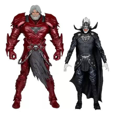 DC Multiverse McFarlane Collector Edition Action Figure 2-Pack #04 Batman who laughs (Knight Armor) & Merciless (Dark Multiverse)  18 cm product photo