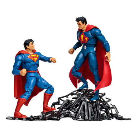 DC Multiverse Multipack Action Figure Superman vs Superman of Earth-3 (Gold Label) 18 cm termékfotója