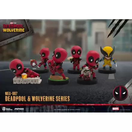 Deadpool 3 Deadpool & Wolverine Series Mini Egg Attack Figures Set 8 cm termékfotója